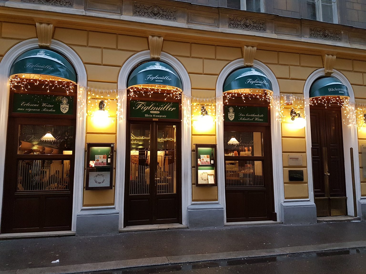 Figlmüller - One of top 10 restaurants for lunches and dinners by district in Vienna
