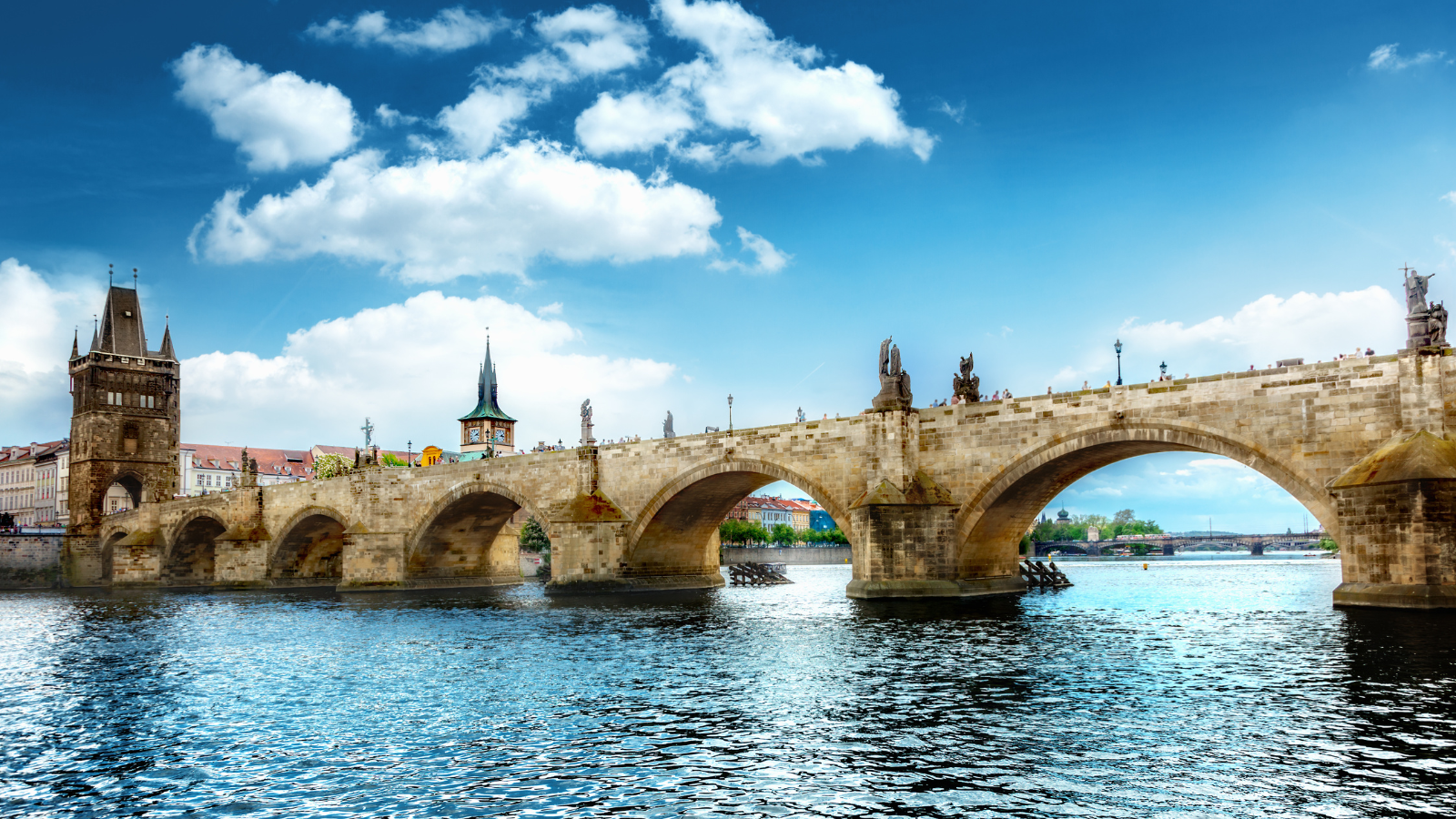 Second option in the list of 10 options to see in Prague in 1 day - Charles Bridge (Karlův most)