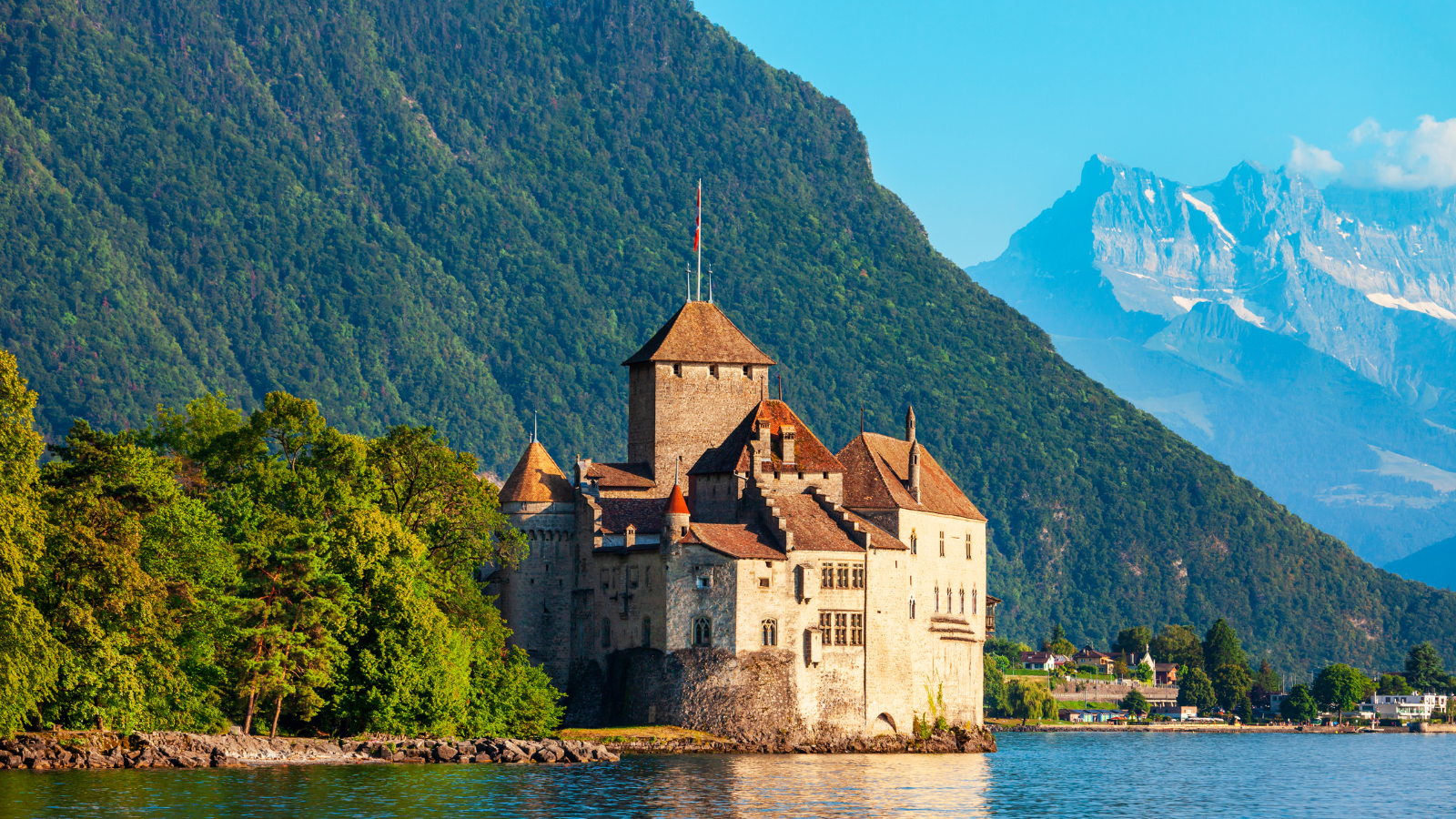 The fifth thing in the list of 10 best things to do in Switzerland - Visit Chillon castle