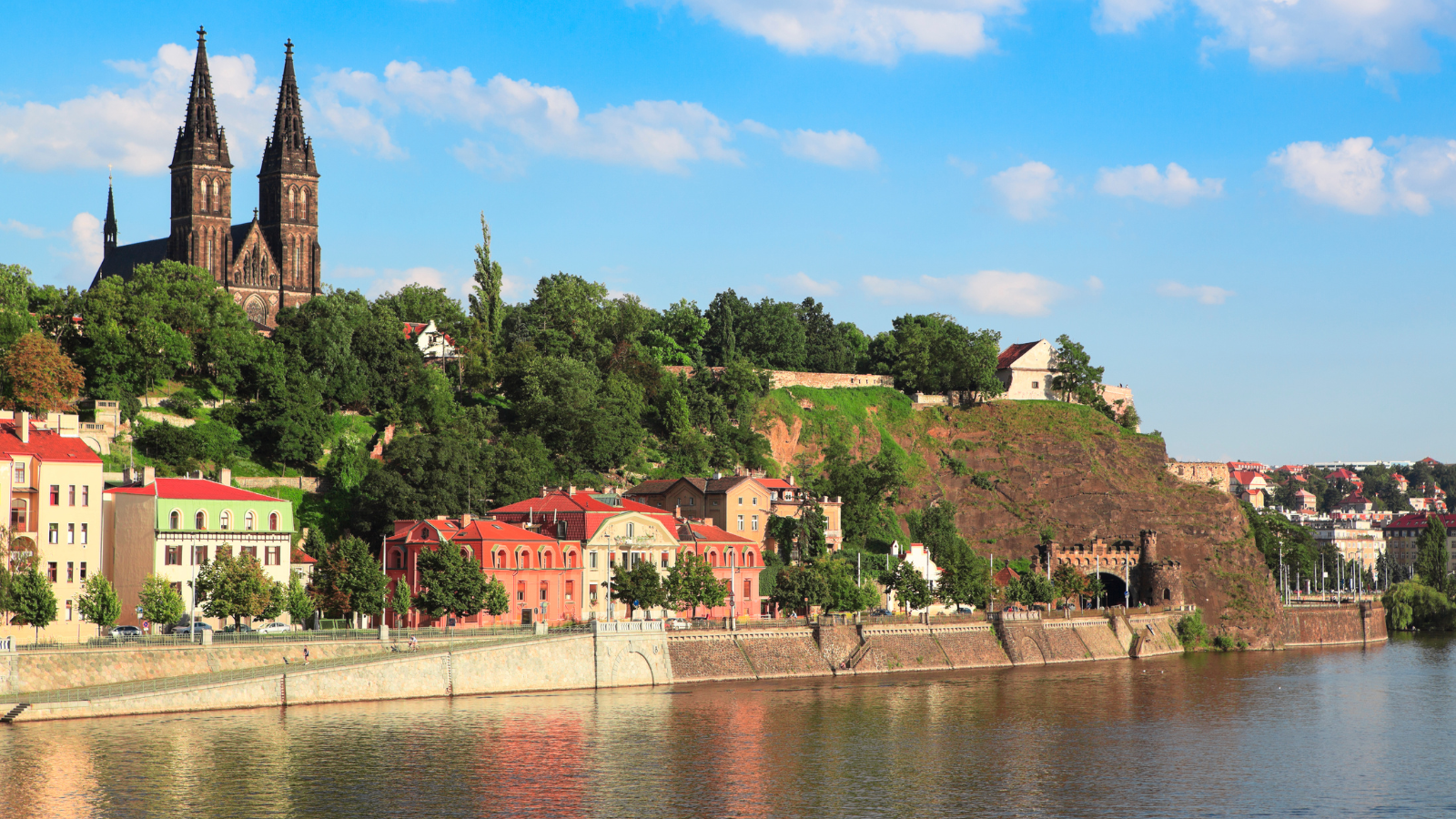 Sixth option in the list of 10 options to see in Prague in 1 day - Vyšehrad Fortress
