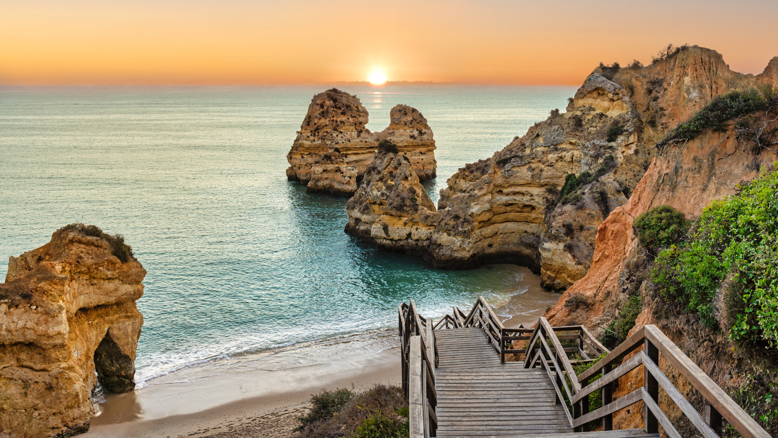 Soak up the sun on Praia do Camilo - number six on the list of 10 best things to do in Portugal