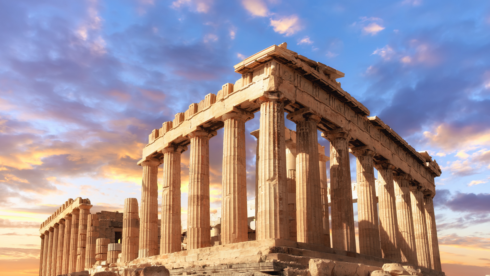 The Parthenon-travel bus rental in Athens