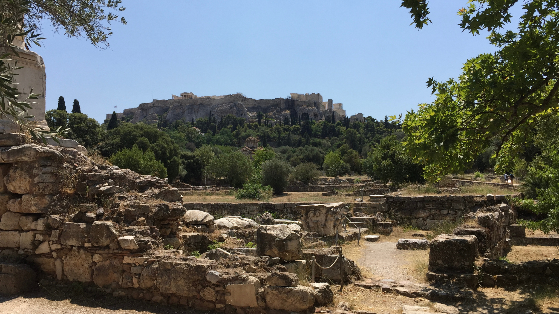 The Ancient Agora of Athens-travel bus rental in Athens