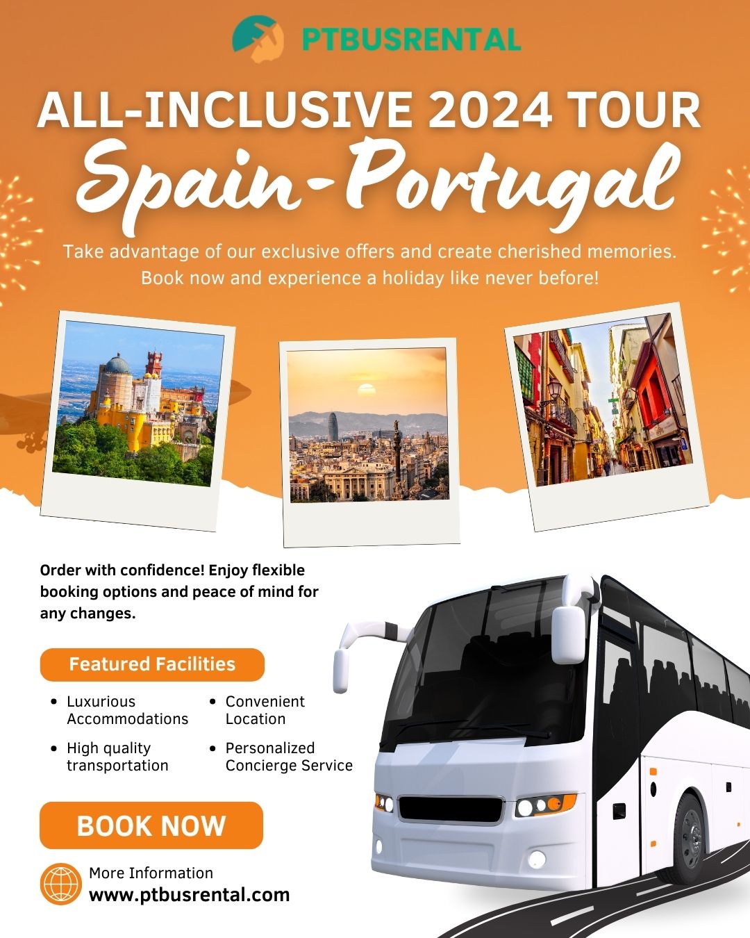 All-inclusive 2024 Tour Spain-Portugal