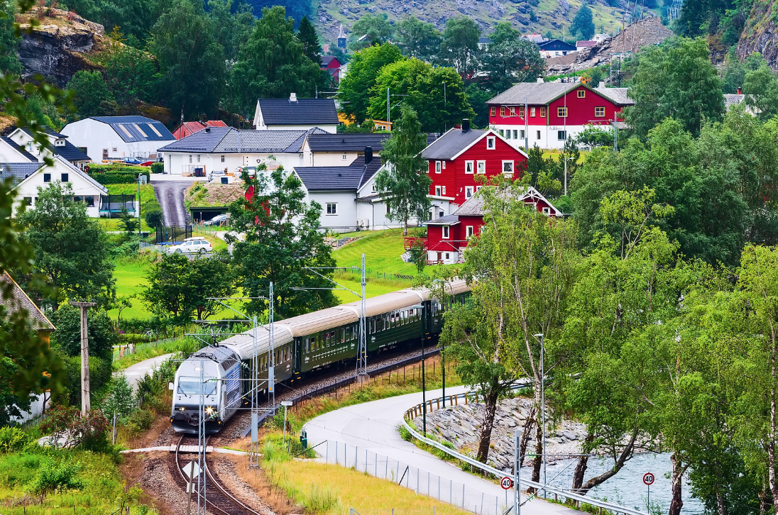 Norway train to Myrdal